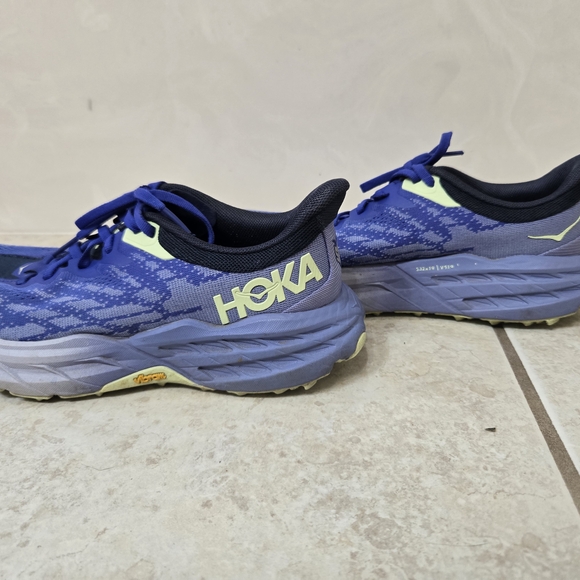 Hoka One One Blue Athletic Shoes - Picture 6 of 6